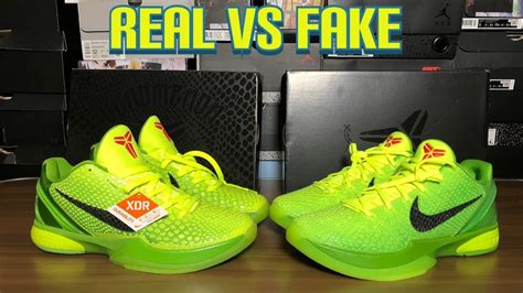 fake kobe shoes|mismatch kobe grinches.